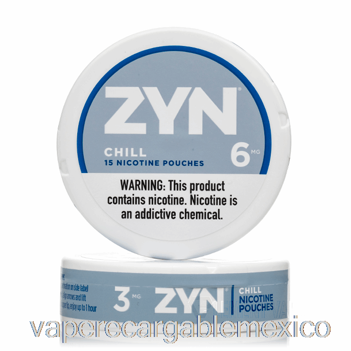 Bolsas De Nicotina Vape Recargables Zyn - Chill 3 Mg (paquete De 5)